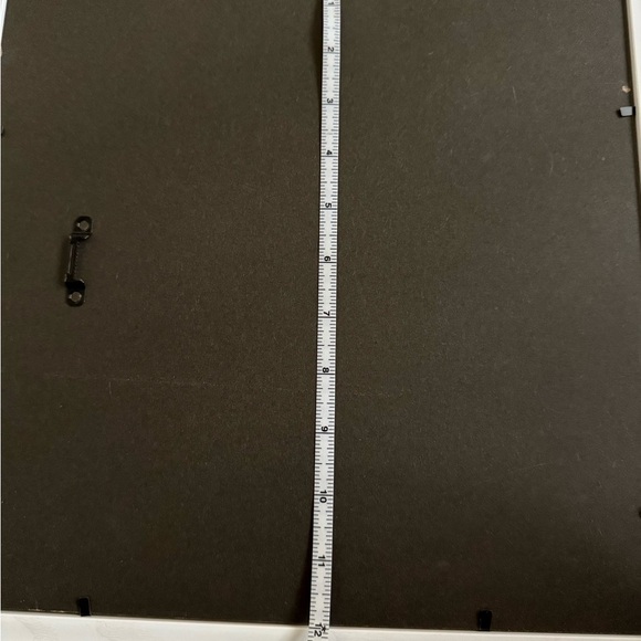 13x13 White Wood Square Picture Frame - 8x8 Matte Opening - Gallery Wall - Picture 4 of 4